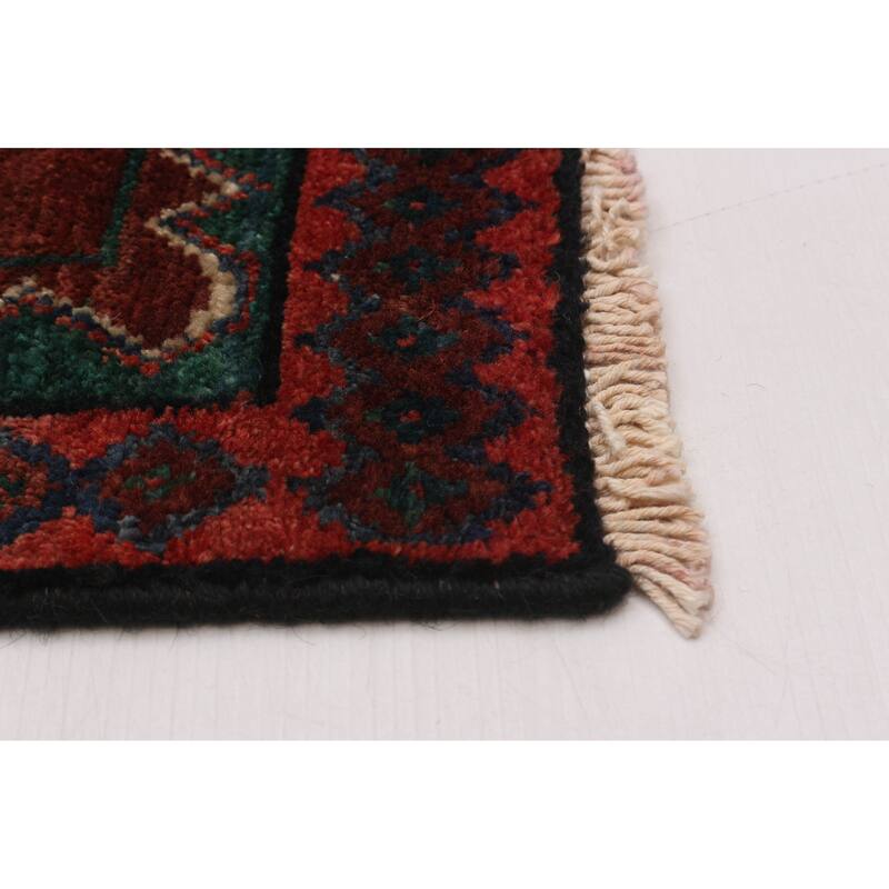 ECARPETGALLERY Hand-knotted Melis Vintage Red Wool Rug - 5'4 x 8'10