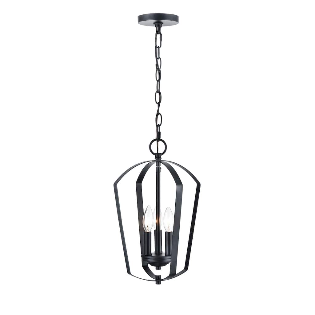 Millennium Lighting Ivey Lake 3 Light Chandelier in Multiple Finishes