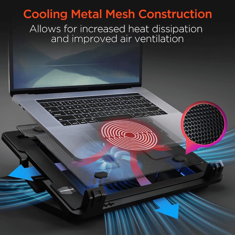 HyperGear UpRite Air Portable Laptop Cooling Stand