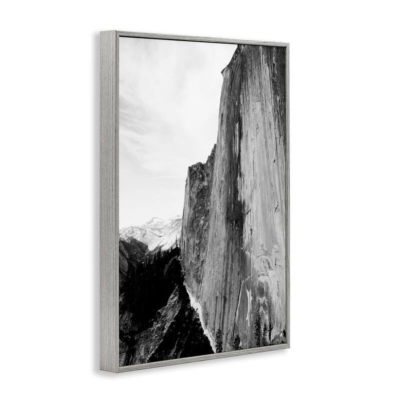 Stupell Tall Natural Cliff at Yosemite Framed Giclee Art Design By Gemma Bardot