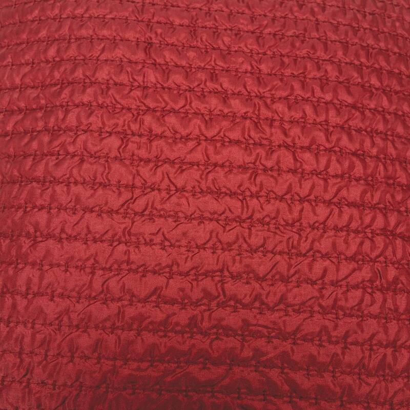 Solid Quilted Decorative Pillow or Pillow Cover