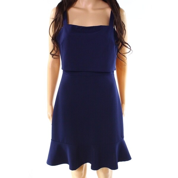 square neck shift dress