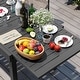 preview thumbnail 5 of 50, 5/7/11-Piece Set Outdoor Aluminum Extendable Patio Dining Set Rectangle Table with Rattan Chairs