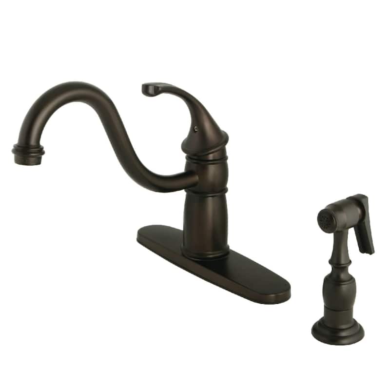 Kingston Brass Georgian 1.8 GPM Standard Kitchen Faucet - Includes