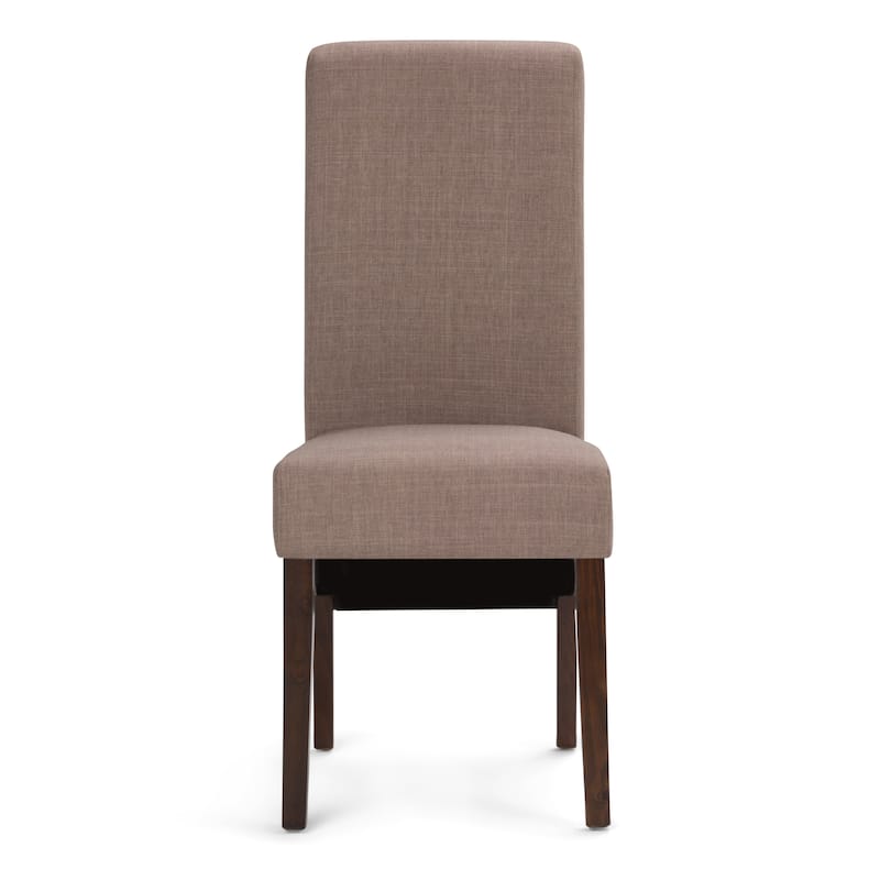 WYNDENHALL Franklin Transitional Deluxe Parson Dining Chair (Set of 2) - 17.7"w x 19.7"d x 40.2"h