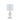 Lisa 12.5" Marble Mini Table Lamp with Fabric Shade, Marble (Set of 2)