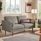 preview thumbnail 9 of 23, Oana Mid-century Modern Seating Collection by iNSPIRE Q Modern Loveseat - Grey
