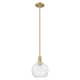 Option Clear / Brushed Brass
