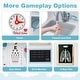 preview thumbnail 8 of 20, Costway Wooden Doctor Play Set with Clock Sink Eye Chart ECG Monitor - See Details