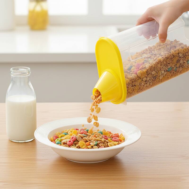 BPA-Free Food Storage Containers with Lid - Perfect for Storing Flour, Sugar, Grains, Rice, Cereals, and Baking Supplies