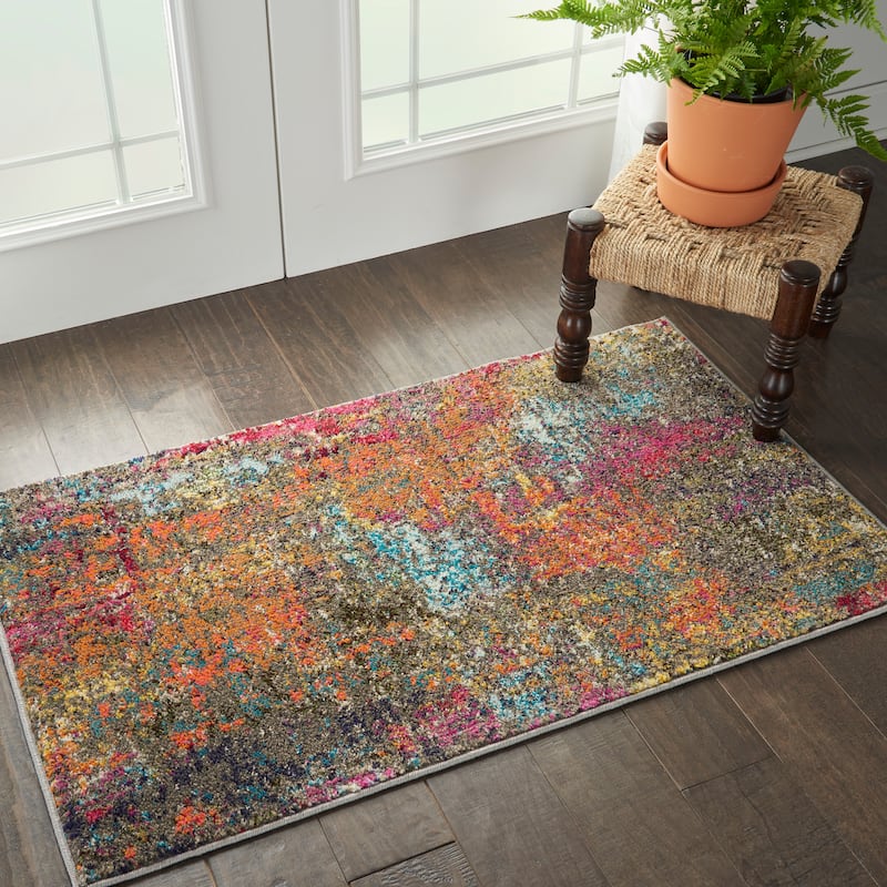 Nourison Celestial Abstract Bohemian Area Rug