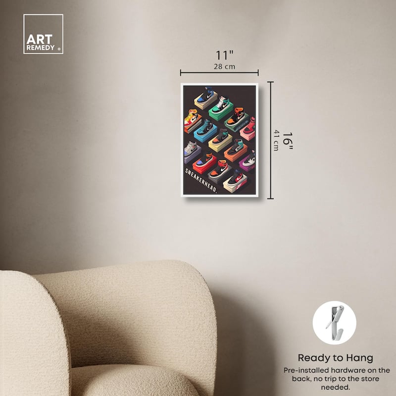 Sneaker Collection Dreams Canvas by Art Remedy