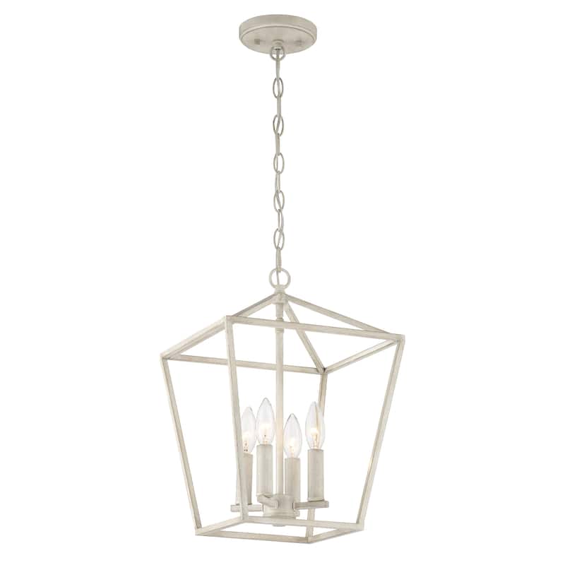 Finnick 4-light Modern Farmhouse Lantern Kitchen Island Pendant with UL Certified