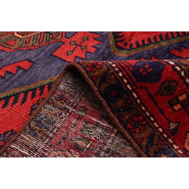 ECARPETGALLERY Hand-knotted Anadol Red Wool Rug - 4'2 x 6'9