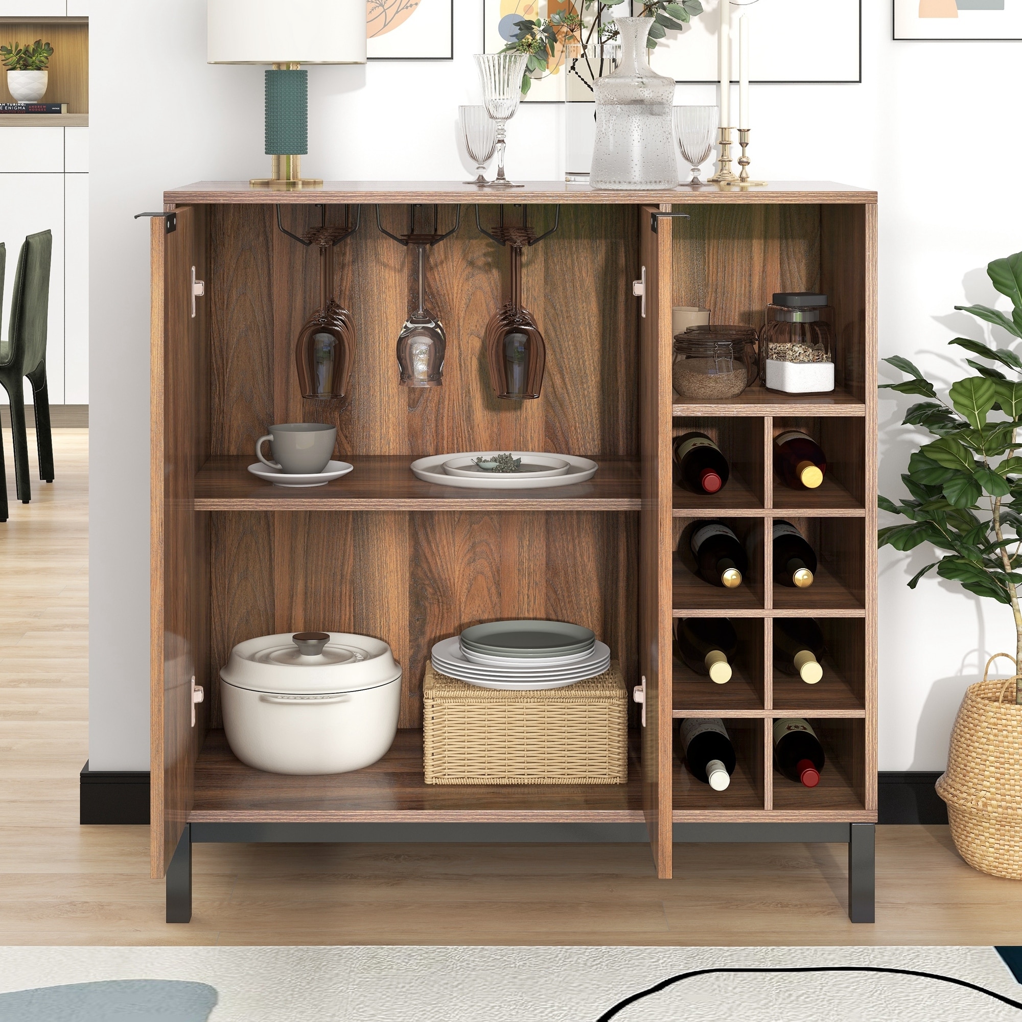Wine storage online console