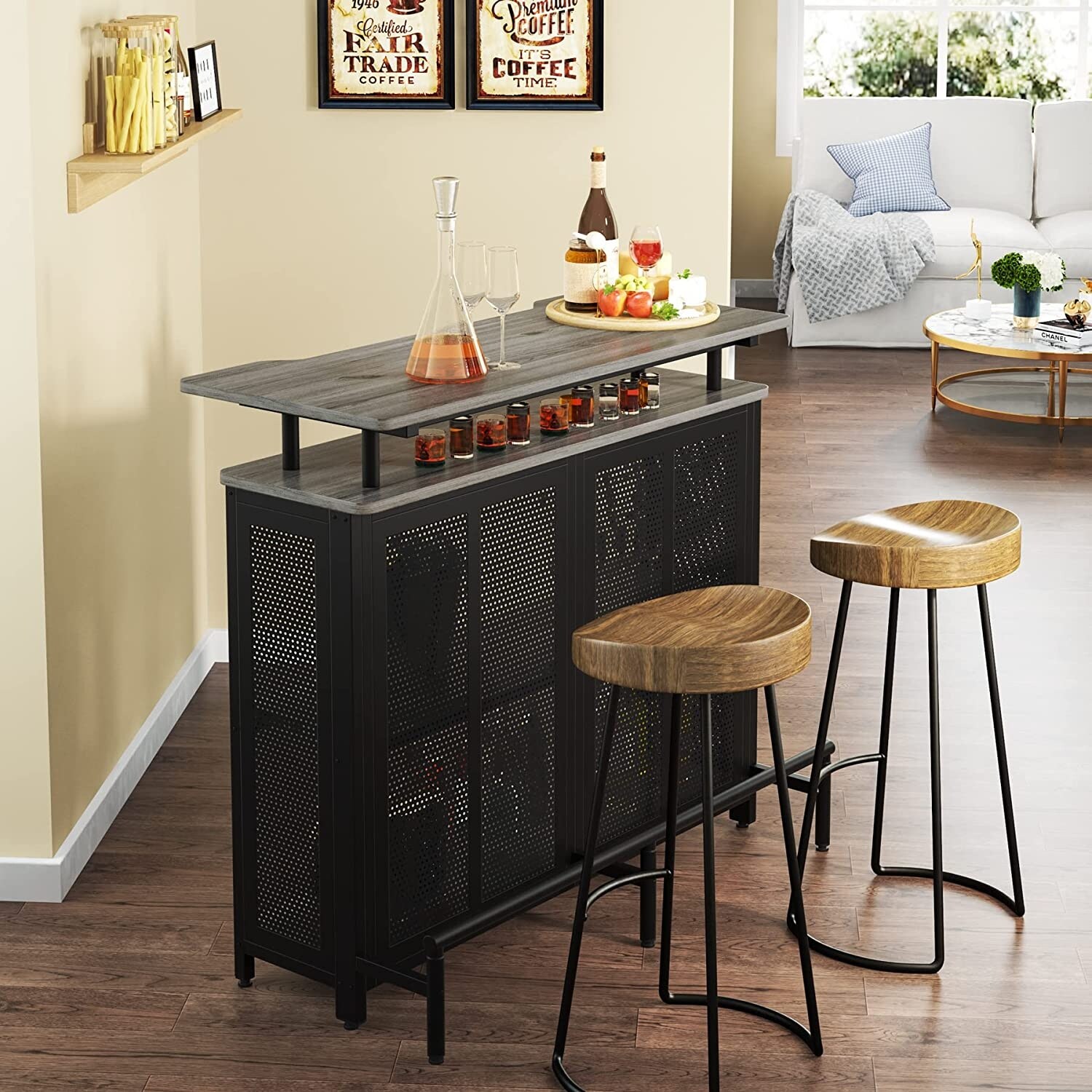 Wine bar best sale table and chairs