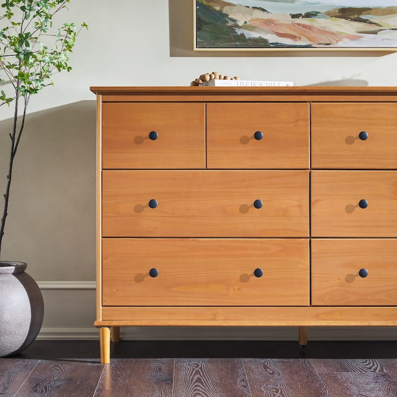 Middlebrook Bullrushes 6-Drawer Solid Wood Dresser