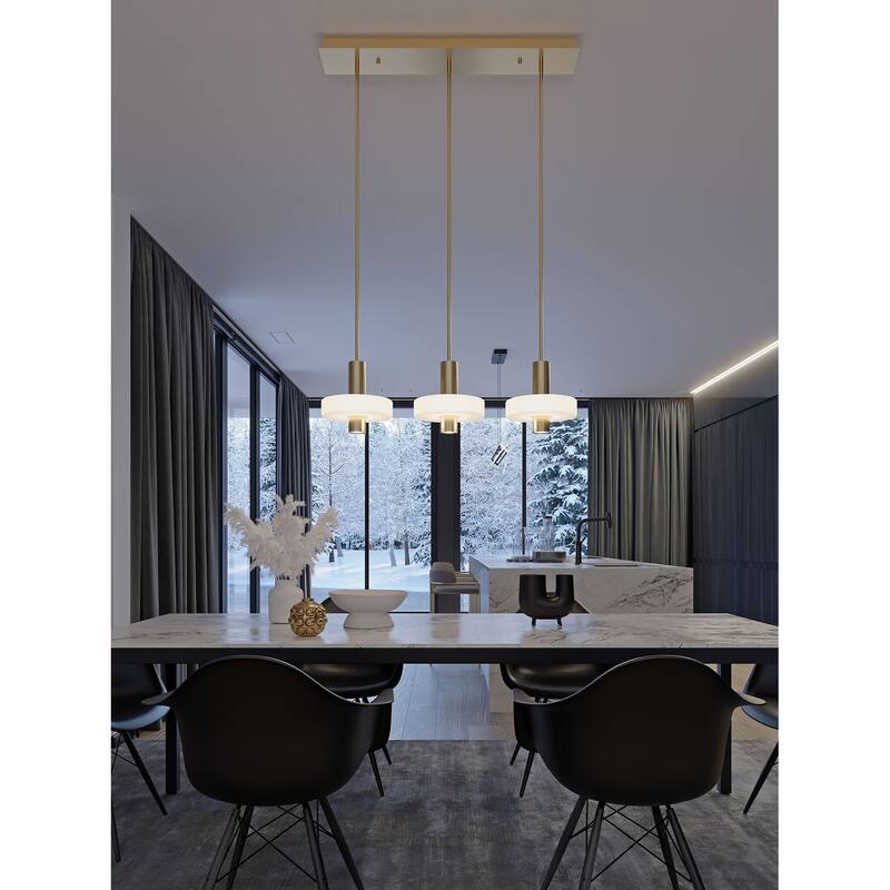 AFX SYDP10LAJUDLNR3 Sydney 10" Wide LED Multi Light Pendant