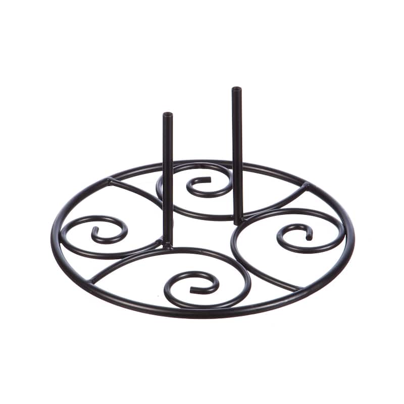 Elegant Swirl Stand Base