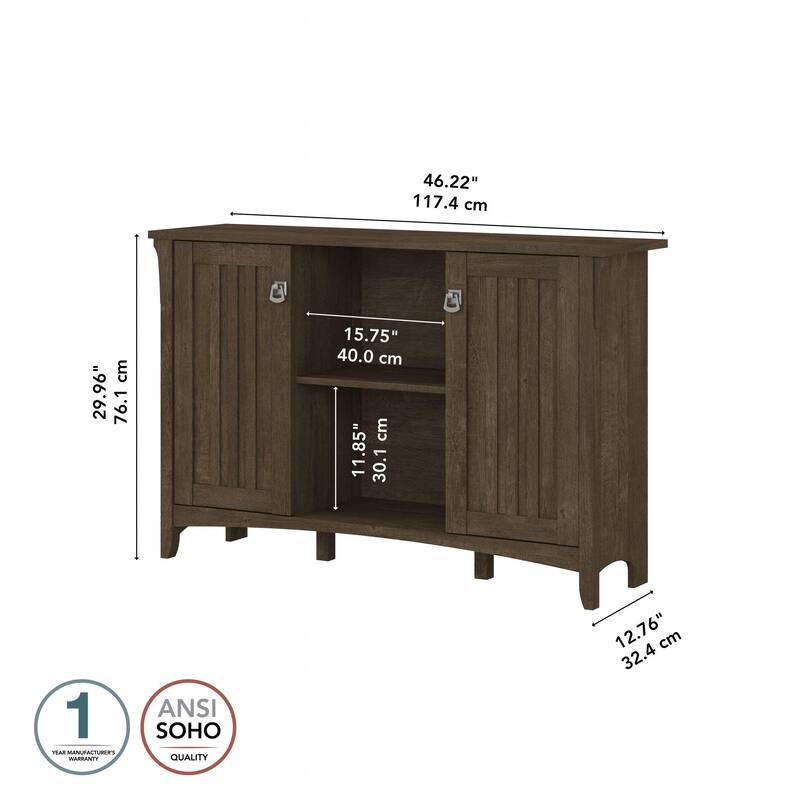 Salinas Accent Storage Cabinet with Doors by Bush Furniture