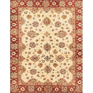 Ahgly Company Machine Washable Abstract Brown Gold Area Rugs - Bed Bath