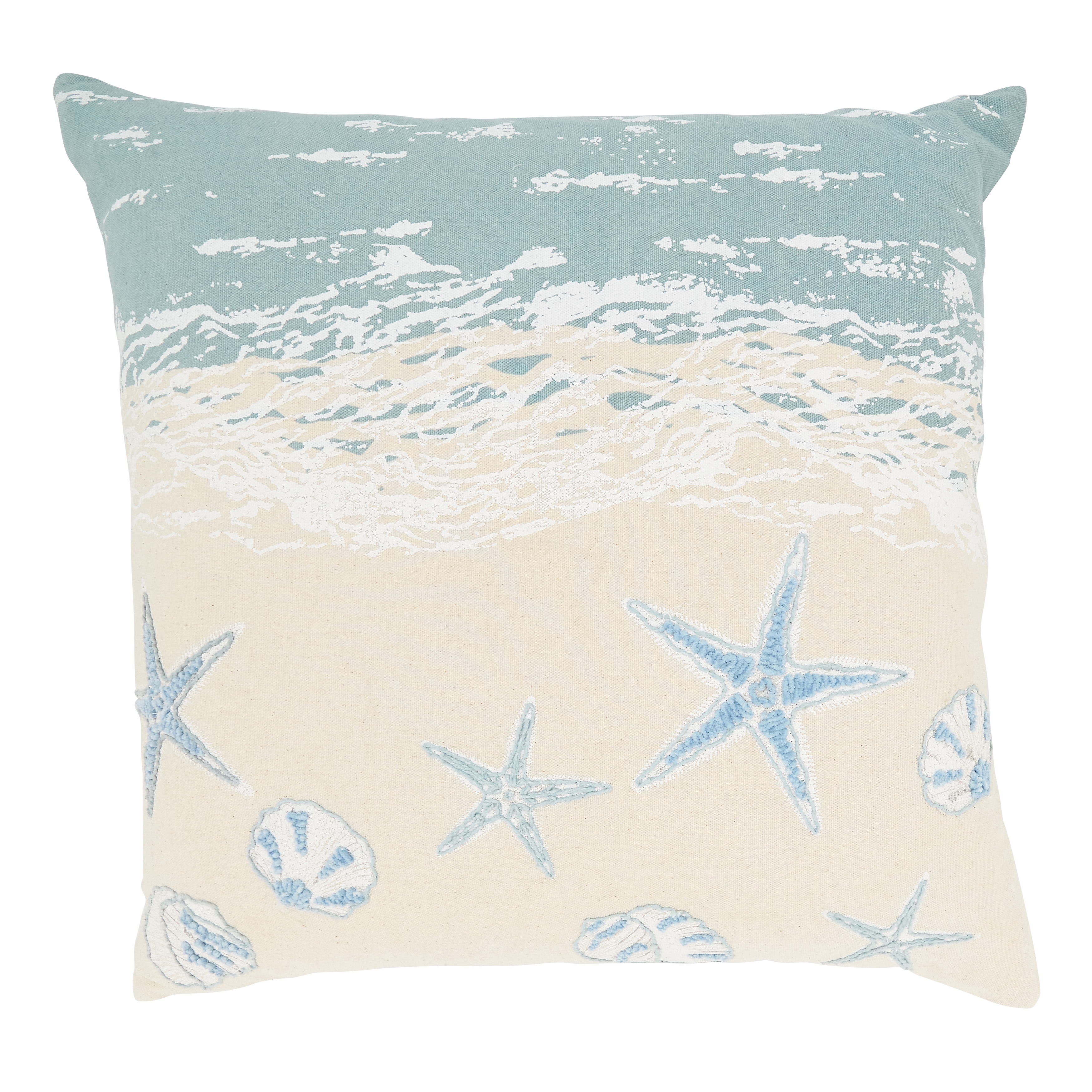 Seaside Treasures Throw Pillow