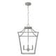 preview thumbnail 17 of 21, Hunter 15" Laurel Ridge 4-Light Lantern Pendant - Kitchen Island, Dining Room, Entry - Candle, Modern Farmhouse, Industrial