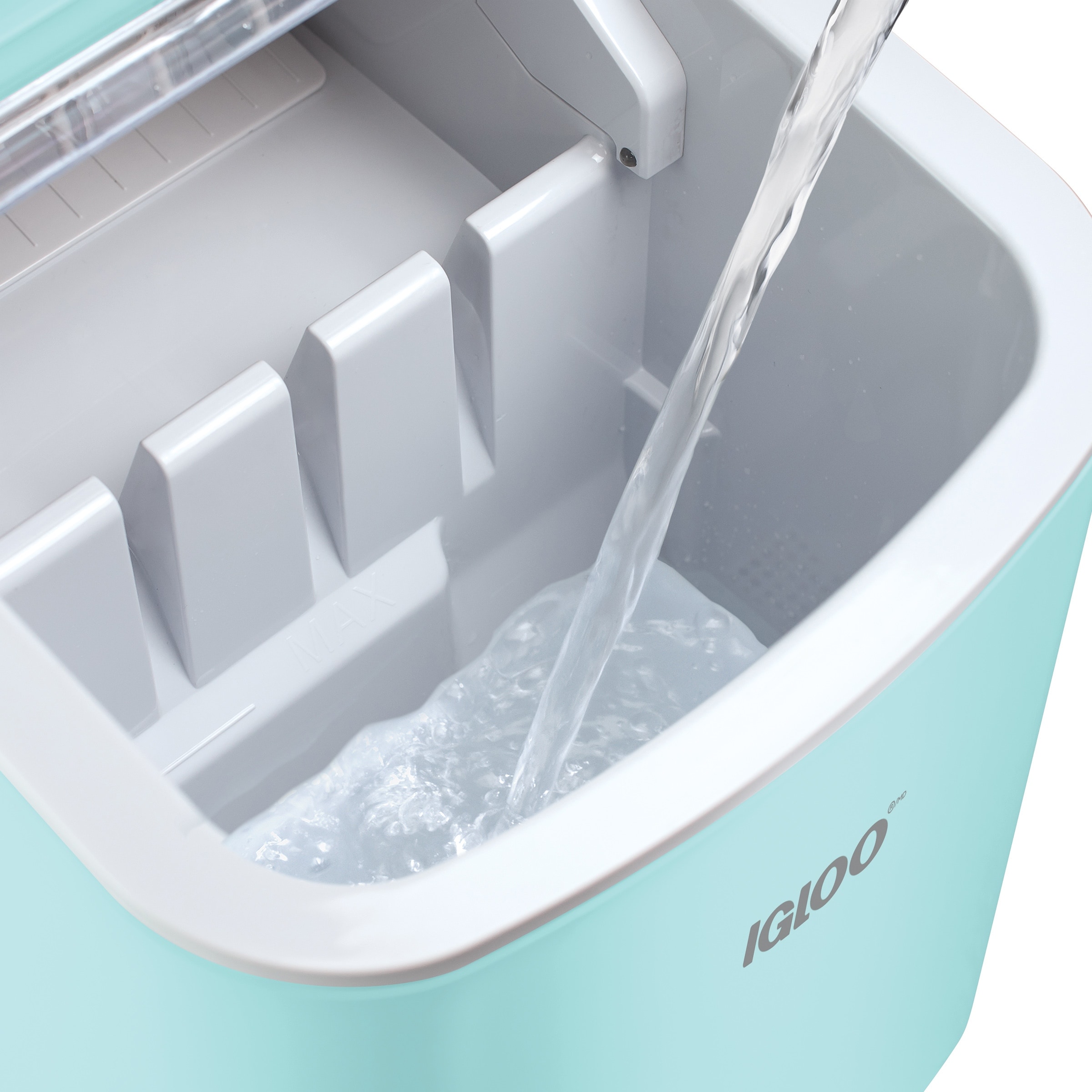 Igloo Automatic Self-Cleaning Portable Countertop Ice Maker with Handle -  Aqua, 3 pc - King Soopers