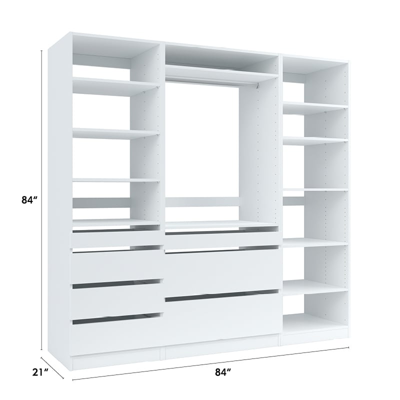 Closet & Co Custom Closet System - On Sale - Bed Bath & Beyond - 30750040