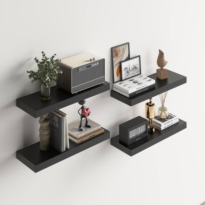 Homy Casa Wall-Mounted Floating Shelf, Set for Living, Modern Sturdy