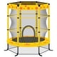 preview thumbnail 2 of 8, Kids Trampoline with Safety Enclosure Net,Outdoor Indoor Trampoline
