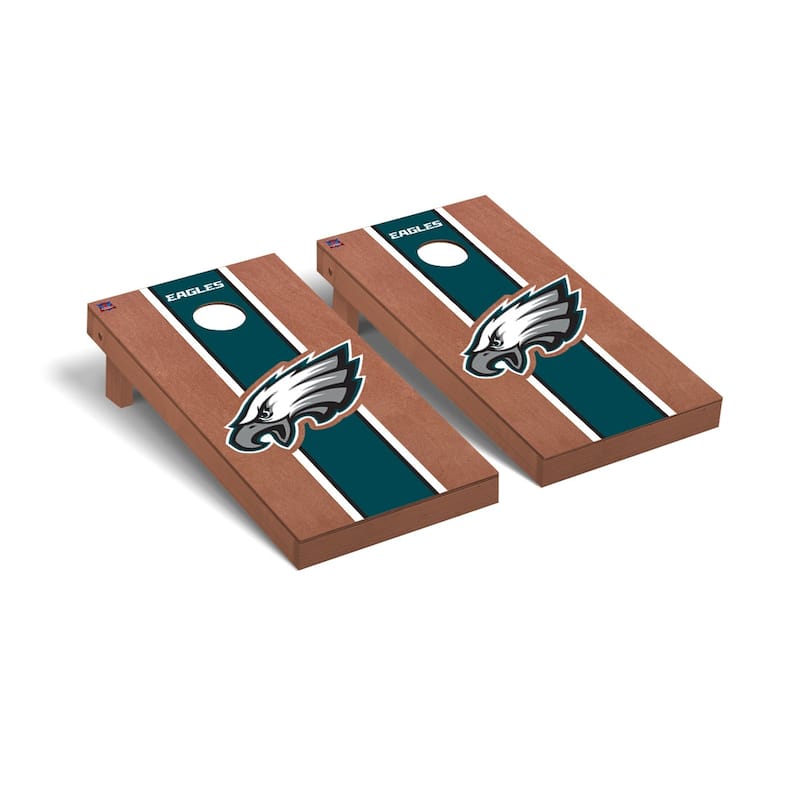 Philadelphia Eagles NFL Football Rosewood Cornhole Board Set 2
