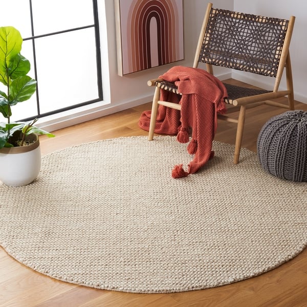 slide 2 of 16, SAFAVIEH Handmade Natura Alyona New Zealand Wool Rug