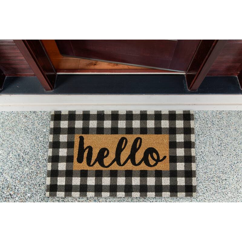 DII Checkers Doormat