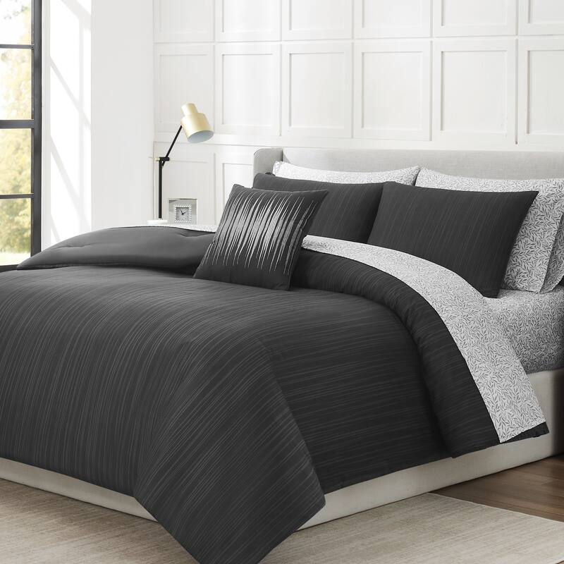Nine West Lena Comforter Set 8-Piece Bed in a Bag