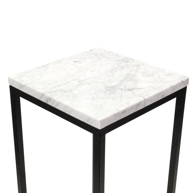 Sarraseau Set of 2 Marble Side Tables