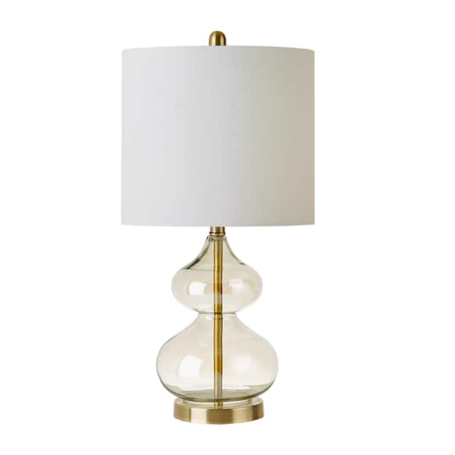 510 Design Ellipse Curved Glass Table Lamp (Set of 2)