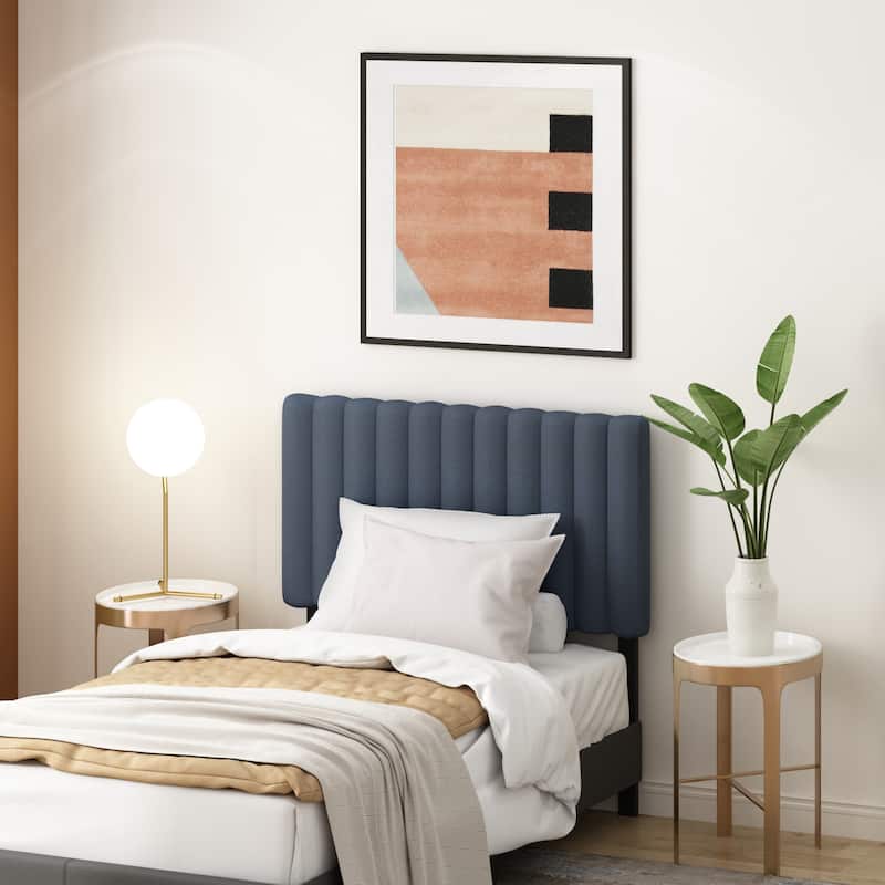 Furinno Roanne Upholstered Tufted Headboard