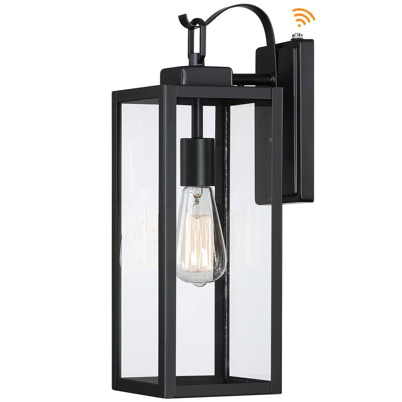 1-Outdoor Wall Light Rustic Wall Lantern Lamp for Porch