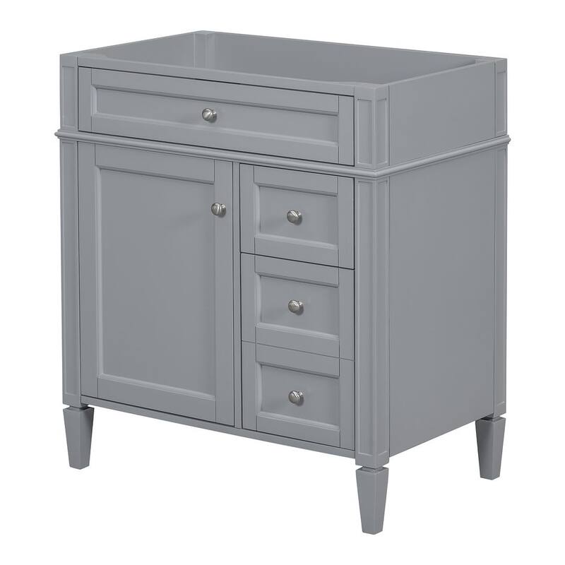 30'' Bathroom Vanity with Top Sink Set, Sink Bathroom Vanity