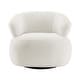 preview thumbnail 7 of 10, Kieon 33"W 360 Swivel Barrel Chair Modern Accent Chair Set of 2