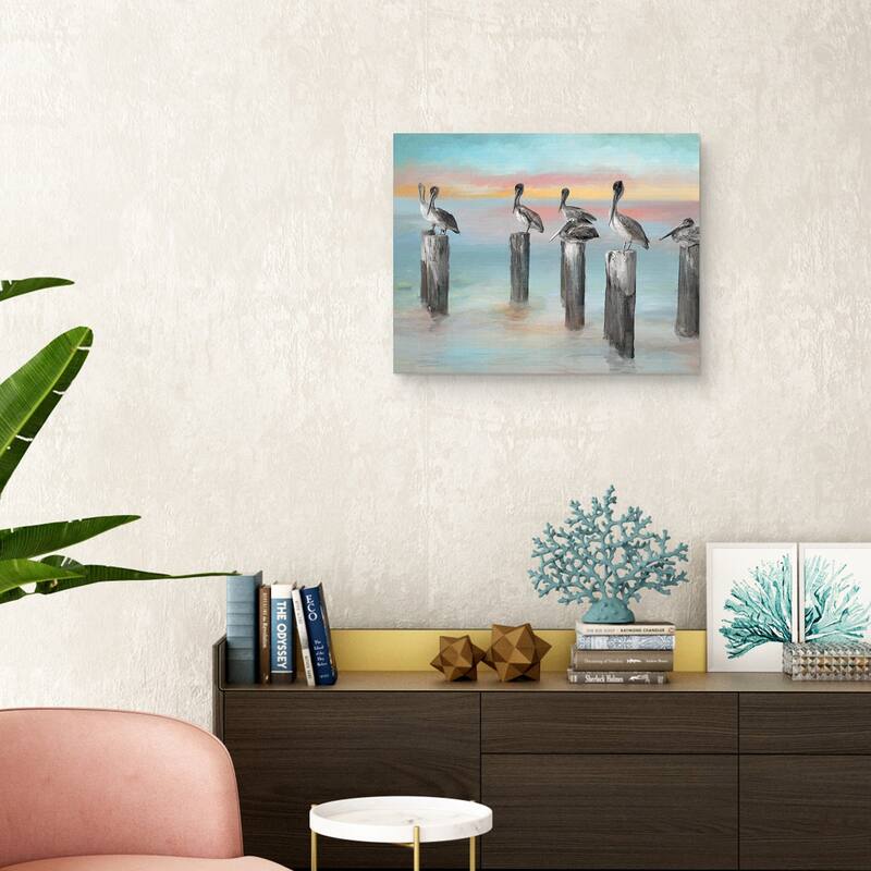 Sunrise Sorbet by Studio Arts Canvas Art Print