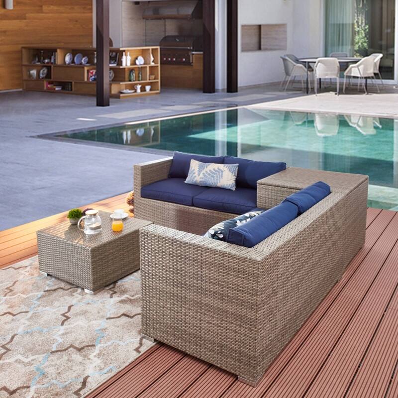 PATIO FESTIVAL Hermosa 4-Piece Sofa Set