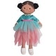 preview thumbnail 1 of 3, Tikiri Toys Kessie Fabric Baby Doll with Dark Skin & Hair 6 Months+