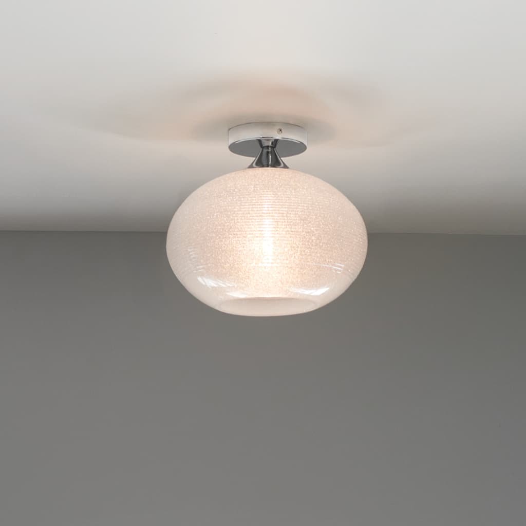 Kichler Lighting Corzano 1-Light Chrome Semi-Flush Mount Light