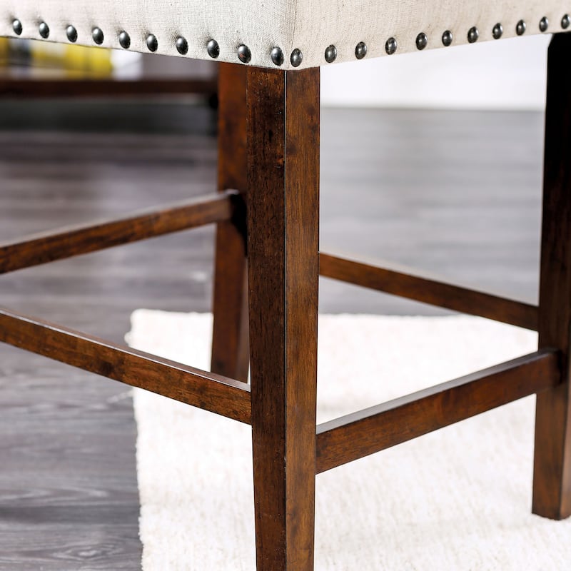 Verdorn Transitional Counter Height Chairs (Set of 2) by Furniture of America