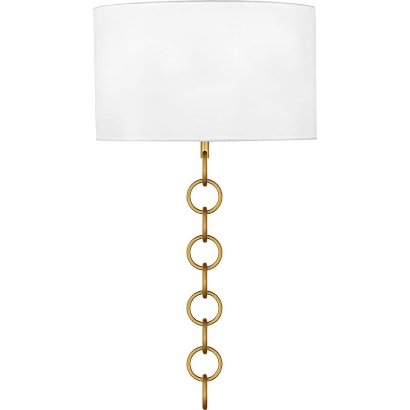 Baynes 2-Light Brushed Gold Wall Sconce