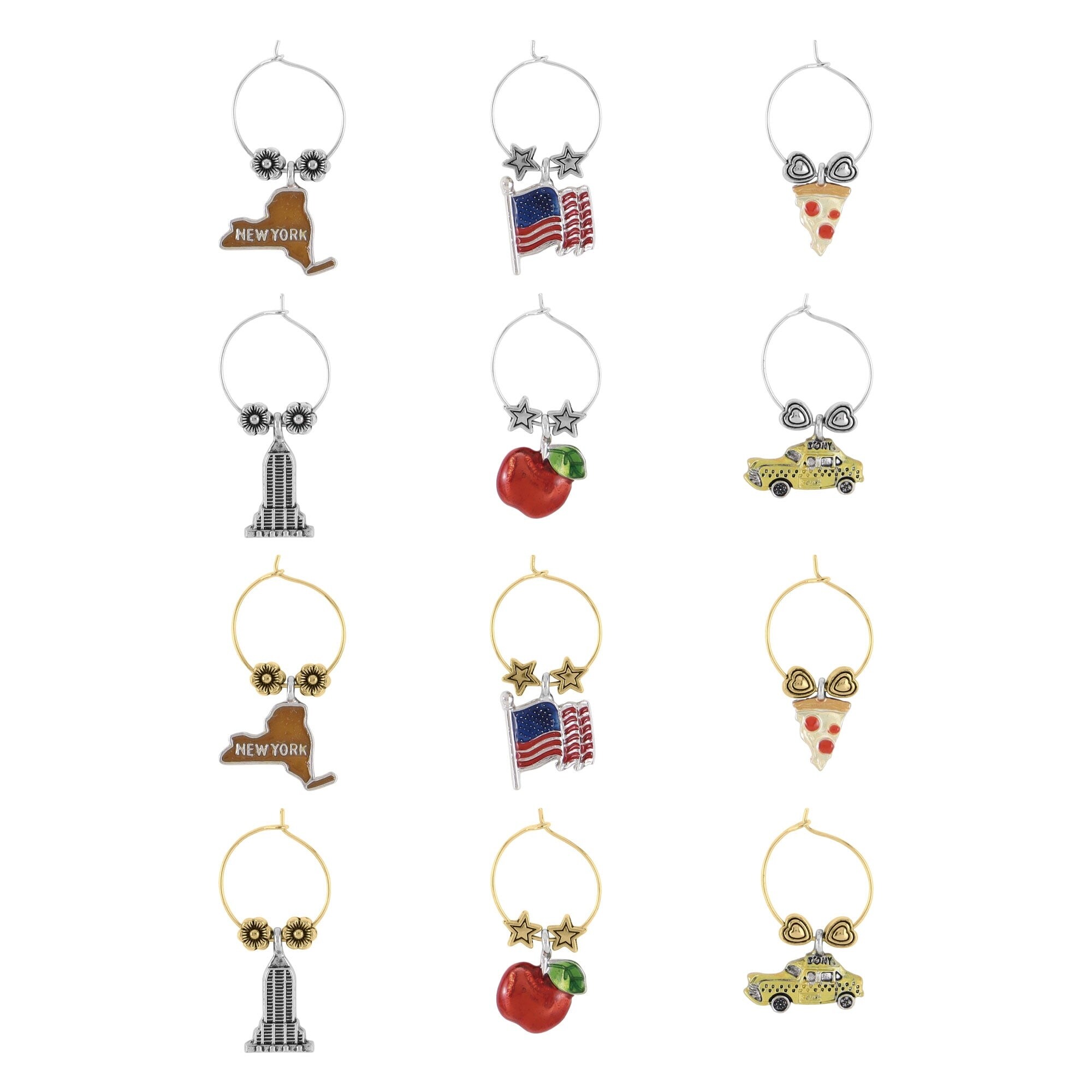 Wine charms bed bath and beyond best sale