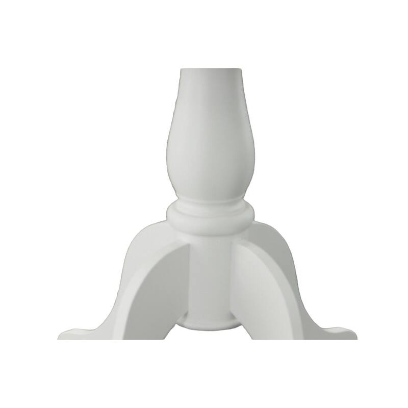 Pedestal Dining Table with Round Top - 30" - White