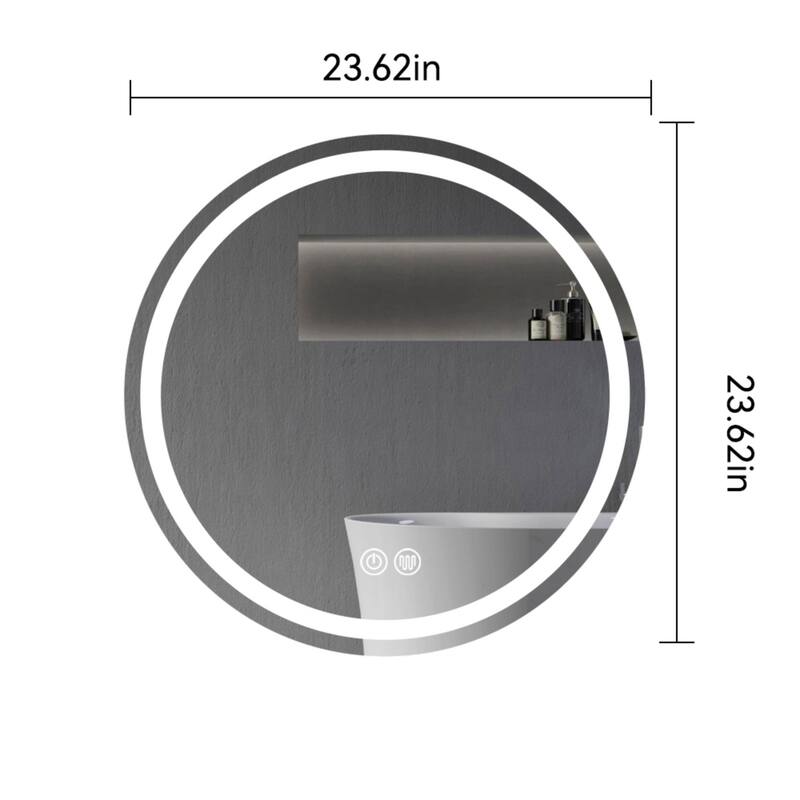 Round Bathroom Vanity Mirror